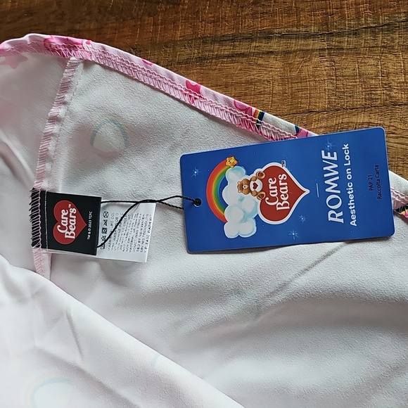 Care Bears Skirt Overalls NWT 2XL - Picture 3 of 5